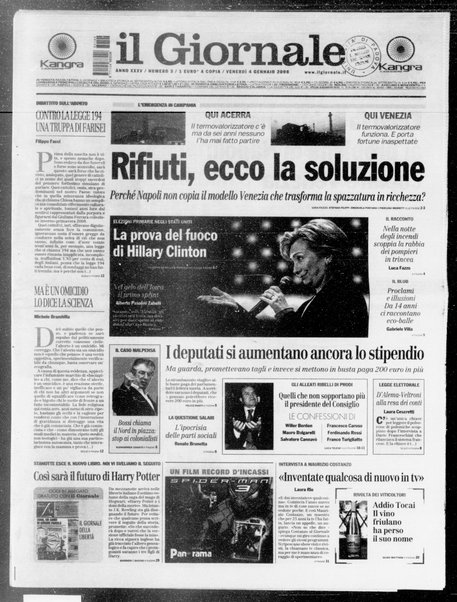 Il giornale : quotidiano del mattino